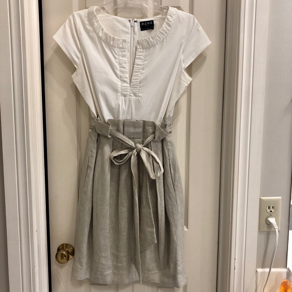 BCBG Paper Bag Dress